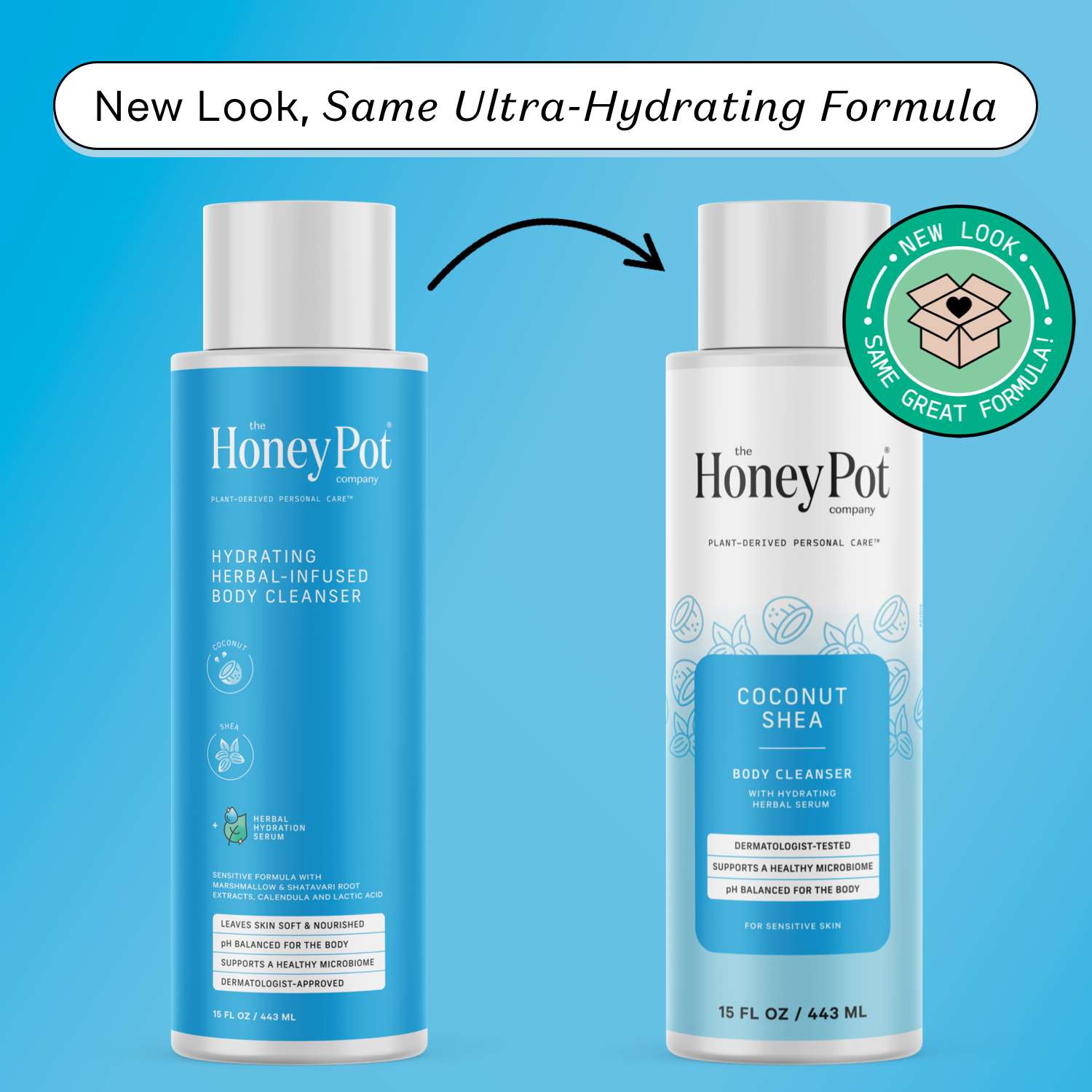Coconut Shea Hydrating Body Cleanser (T68M)