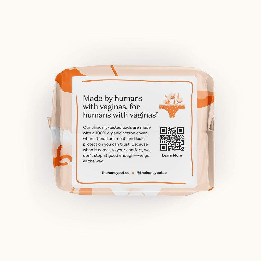 Organic Cotton Comfort Cover Overnight Pads (MPVE)