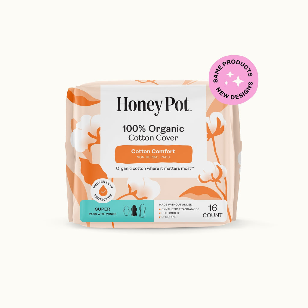 Organic Cotton Comfort Cover Super Pads (IRZ6)