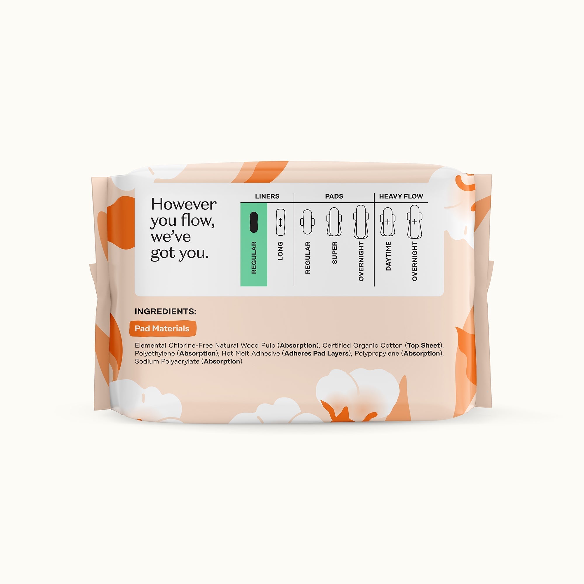 Organic Cotton Comfort Cover Regular Liners (98LJ)