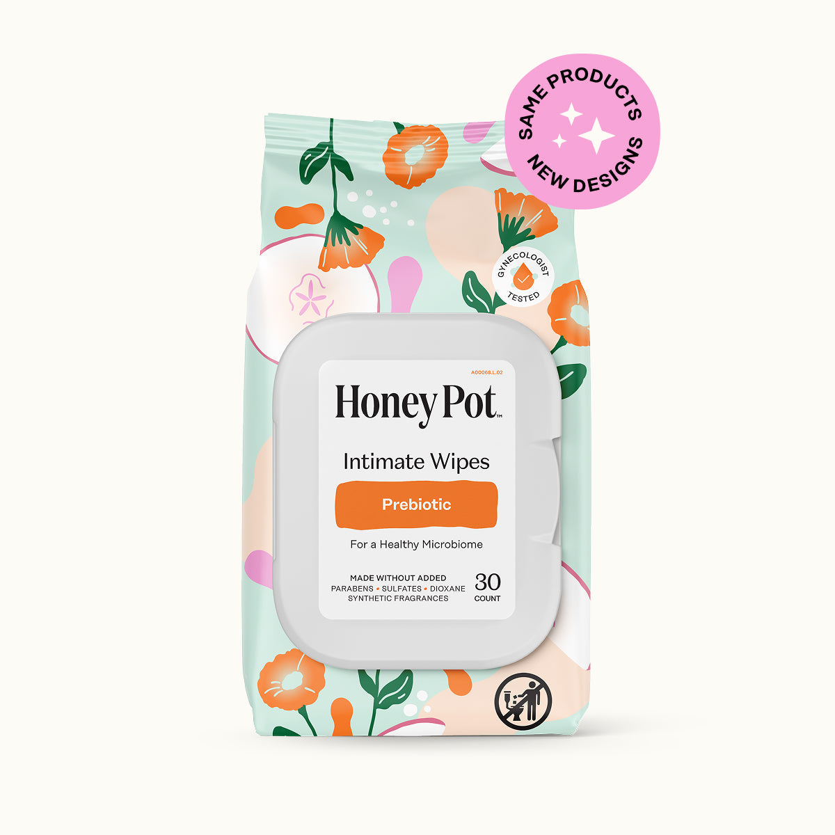 Prebiotic Intimate Wipes (AJ3N)