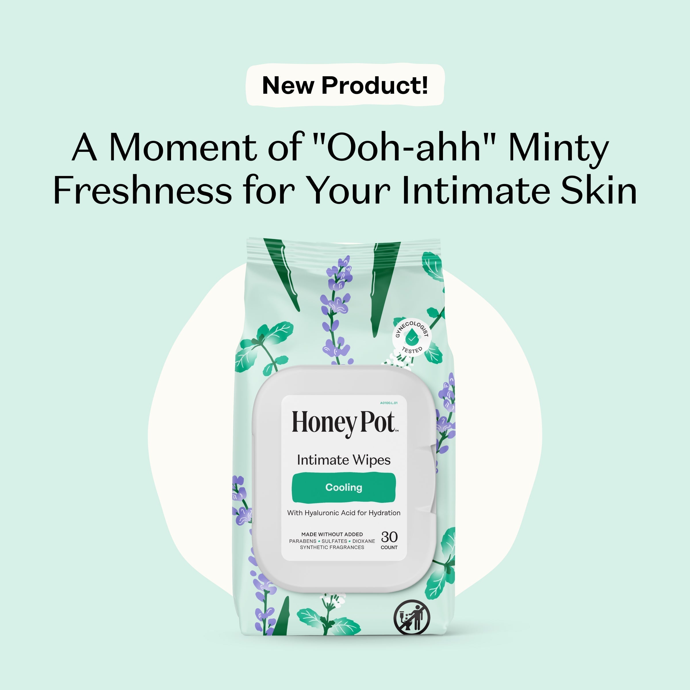 Cooling Intimate Wipe (HALU)