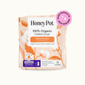 Organic Cotton Comfort Cover Heavy Flow Overnight Pads (67V7)