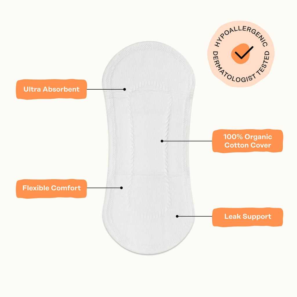 Organic Cotton Comfort Cover Regular Liners (98LJ)