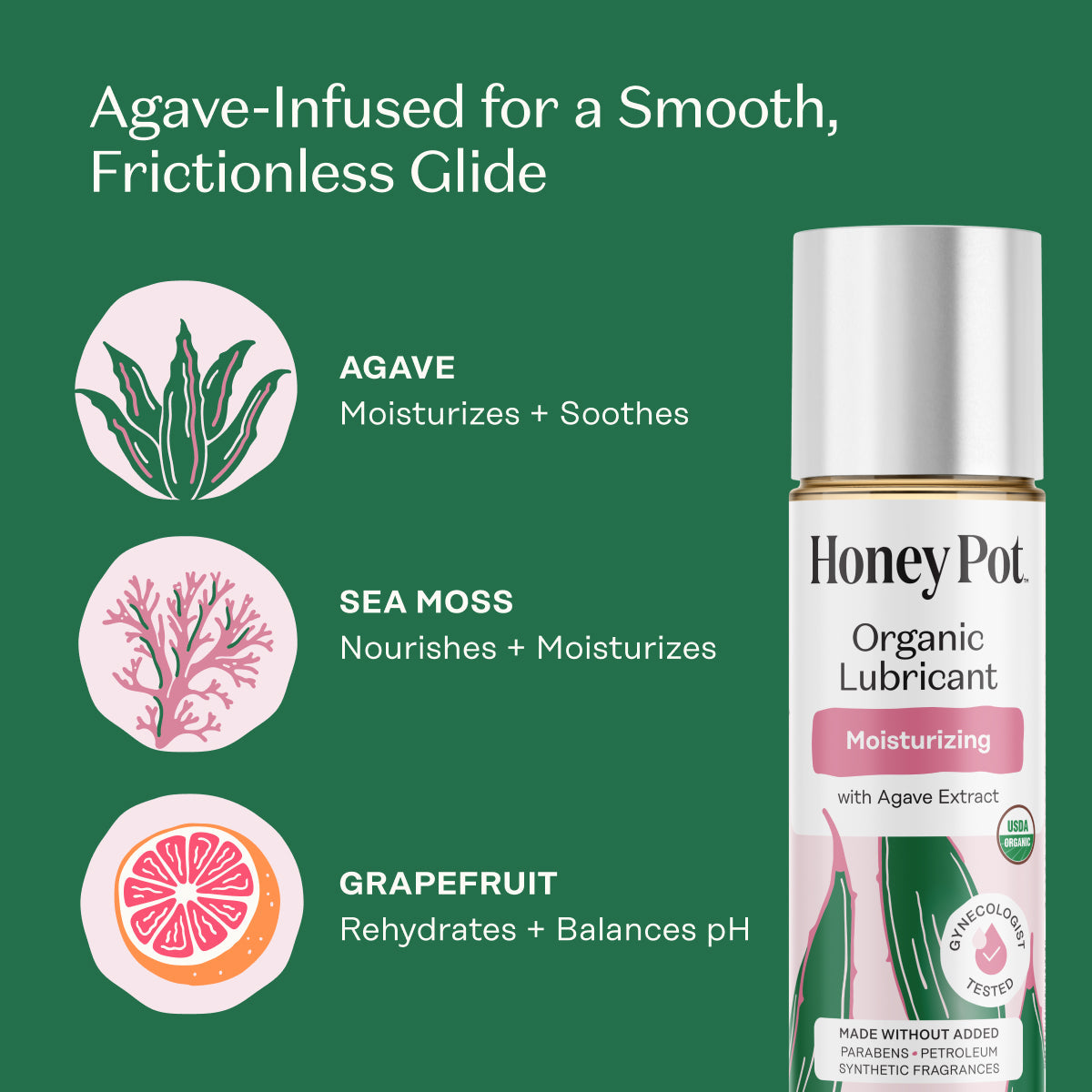 Organic Agave Moisturizing Lubricant (LAS5)