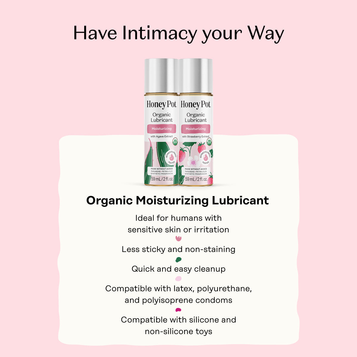 Organic Agave Moisturizing Lubricant (LAS5)