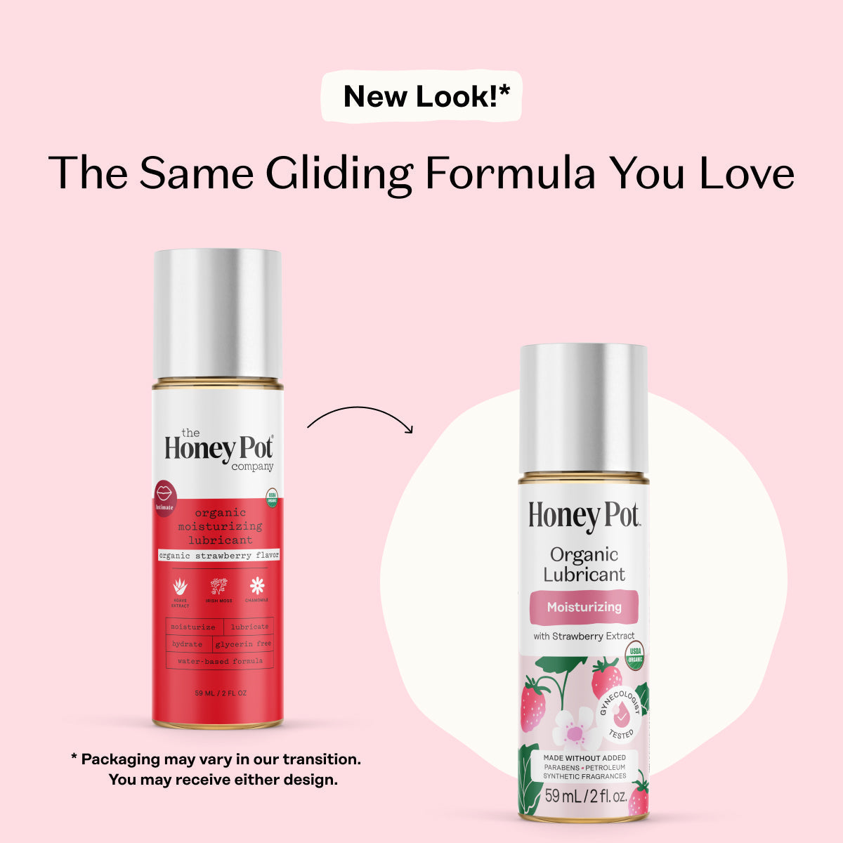 Organic Strawberry Moisturizing Lubricant (FOU2)