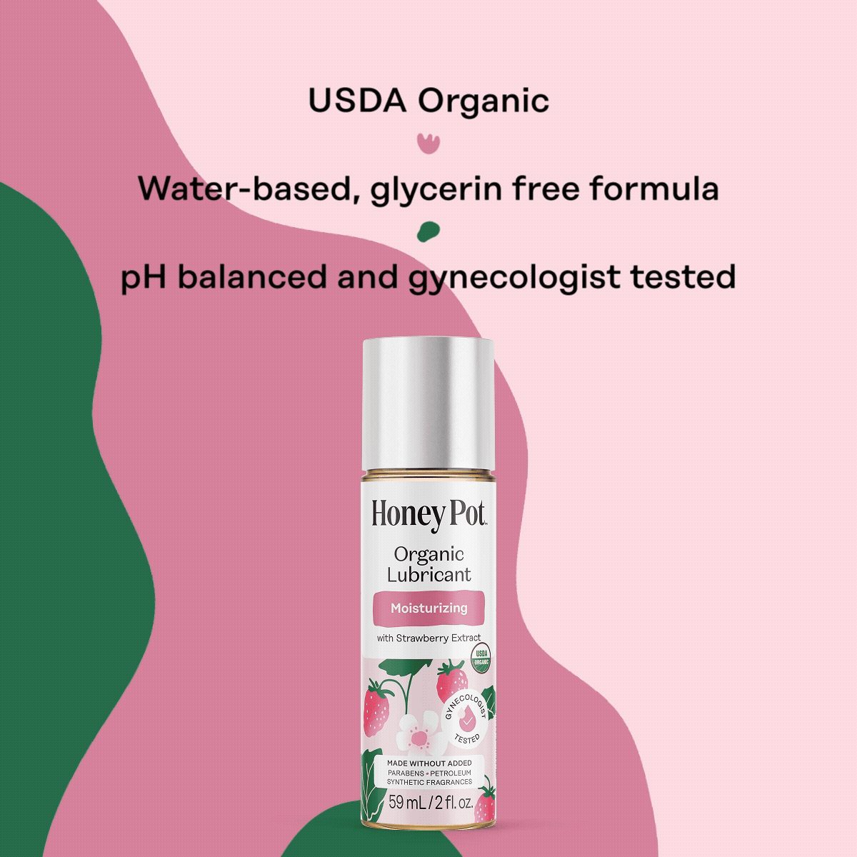 Organic Strawberry Moisturizing Lubricant (FOU2)