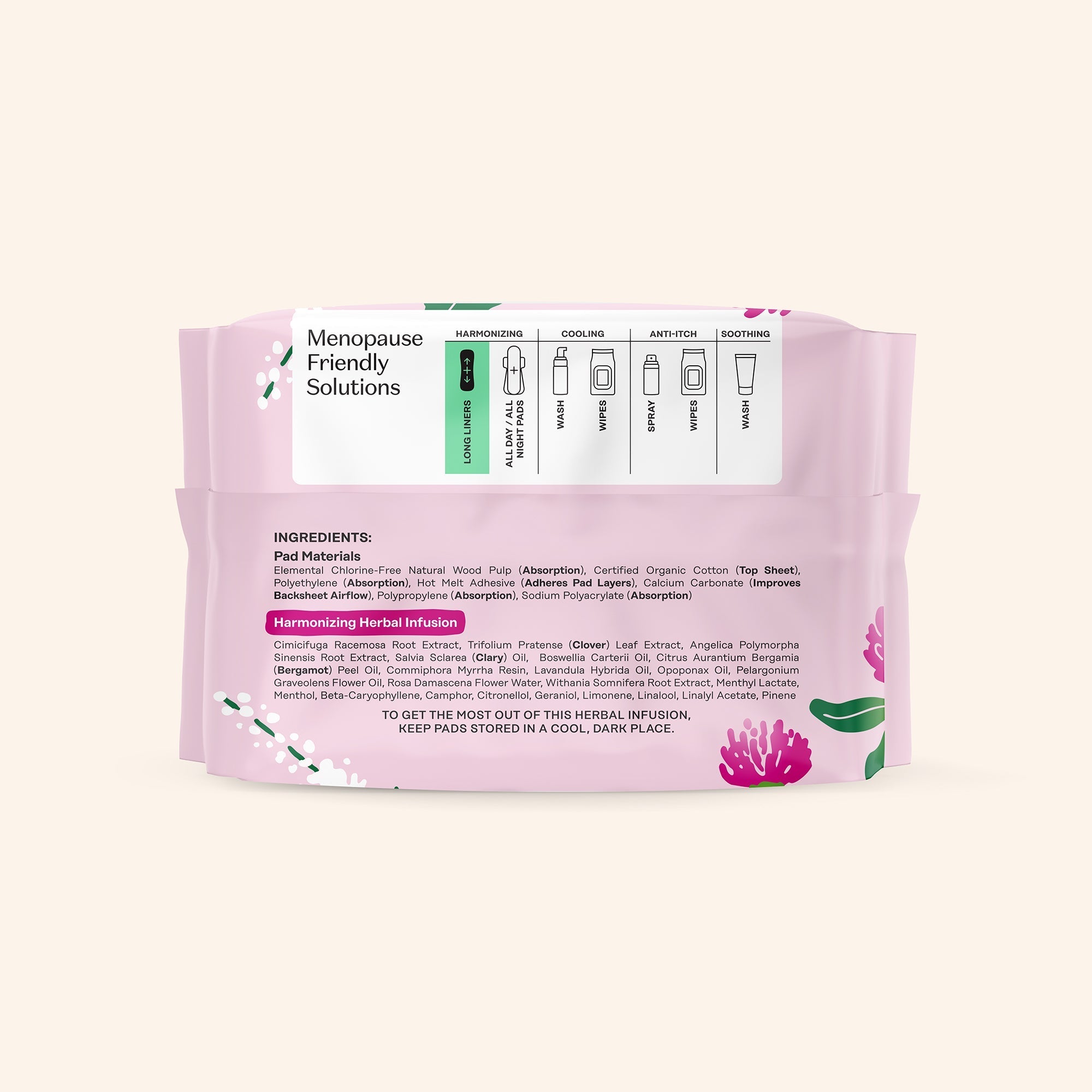 Peri-menopause Harmonizing Herbal Infusion Long Liners (O3YB)