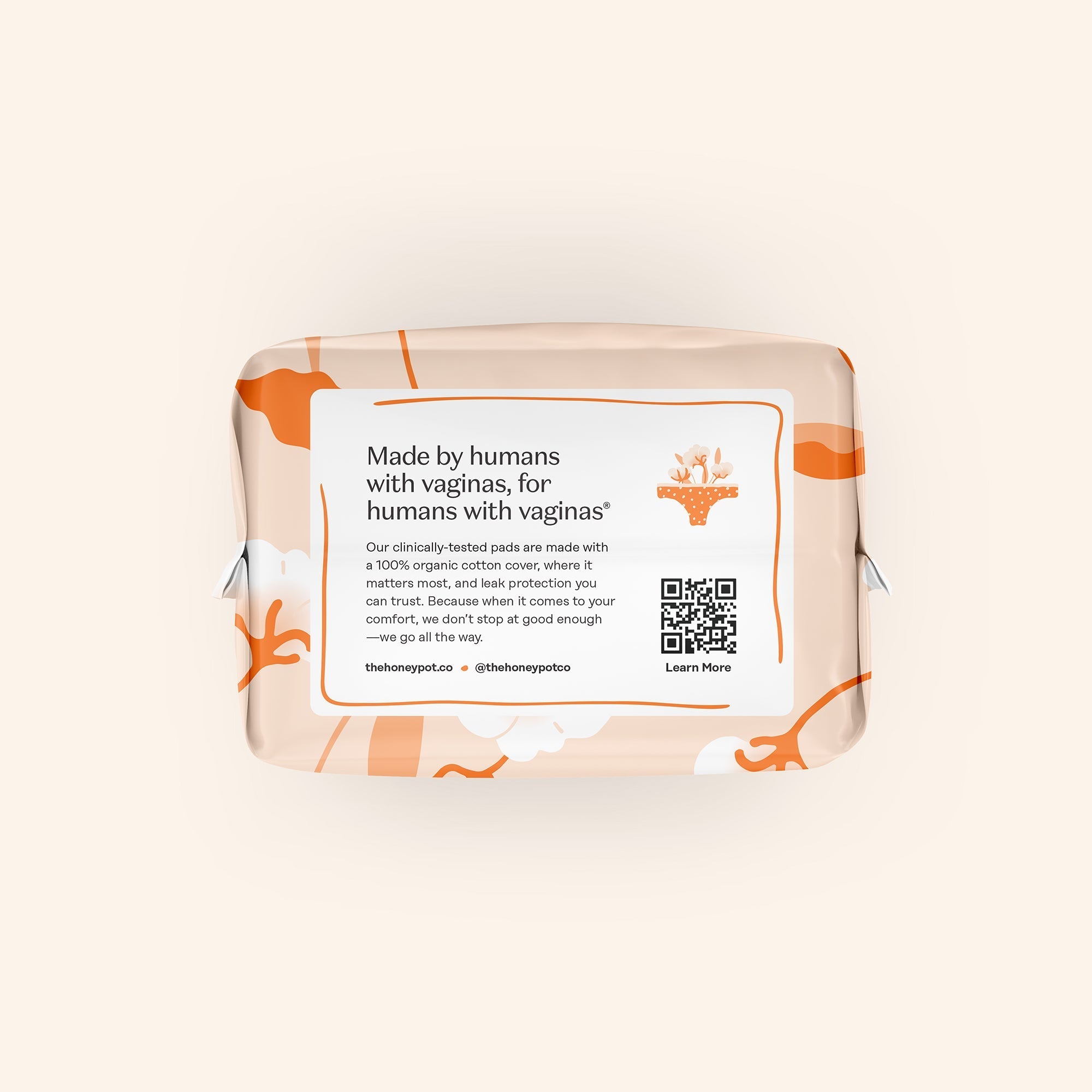 Organic Cotton Comfort Cover Heavy Flow Daytime Pads (050H)