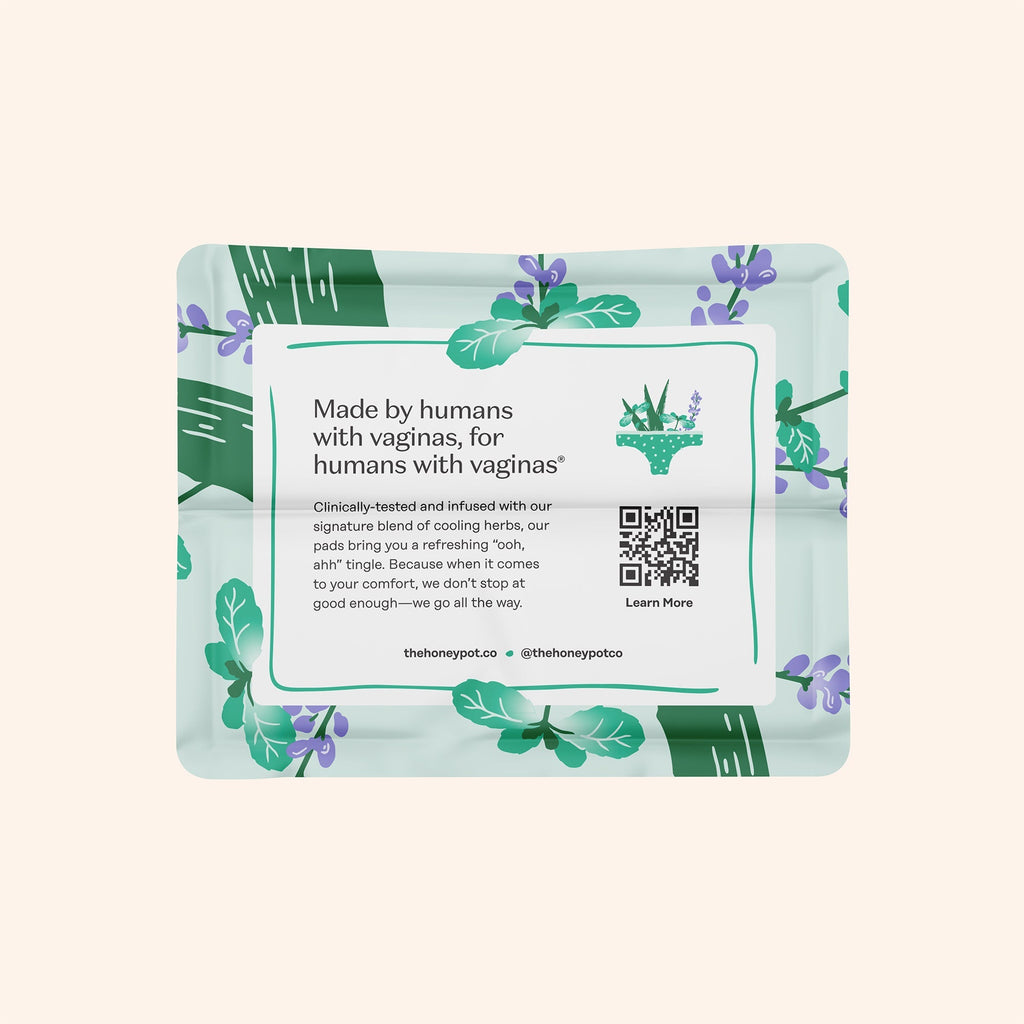 Organic Cotton Cover Cooling Regular Overnight Duo Pads (E1RG)
