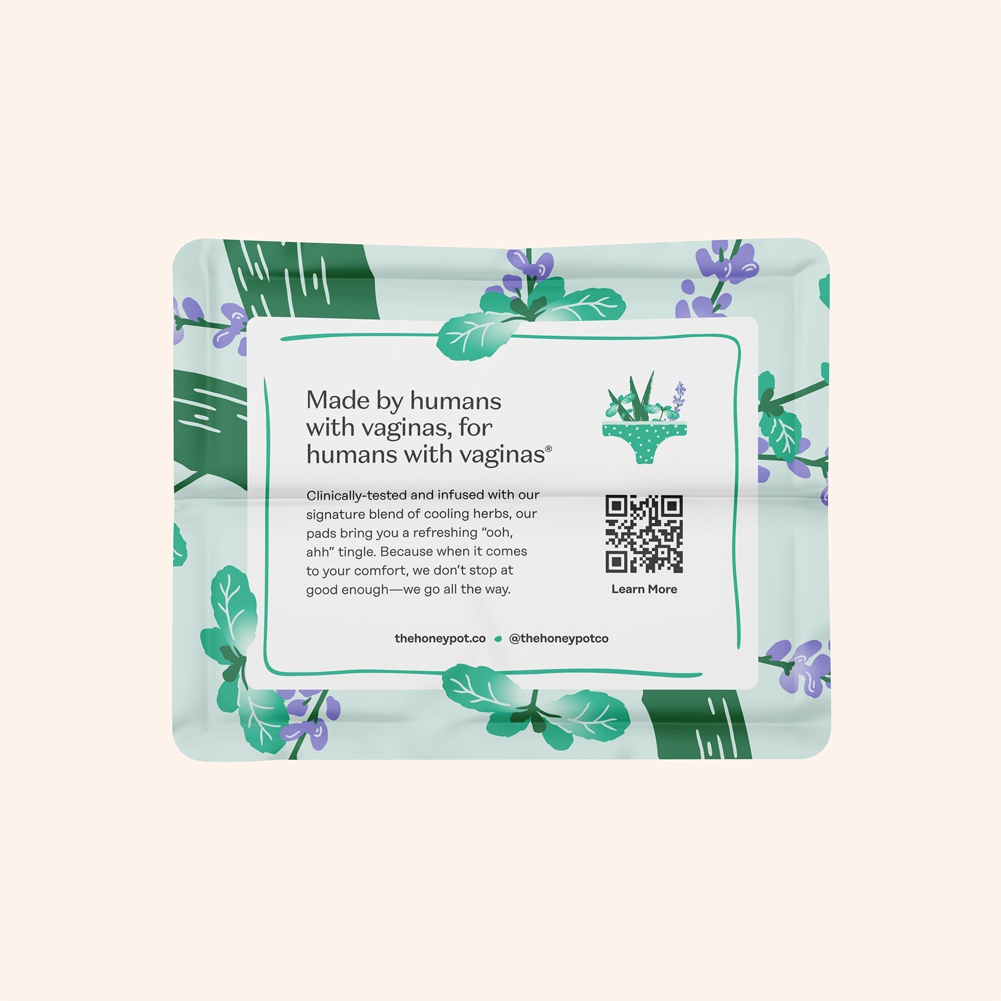 Organic Cotton Cover Cooling Regular Overnight Duo Pads (E1RG)