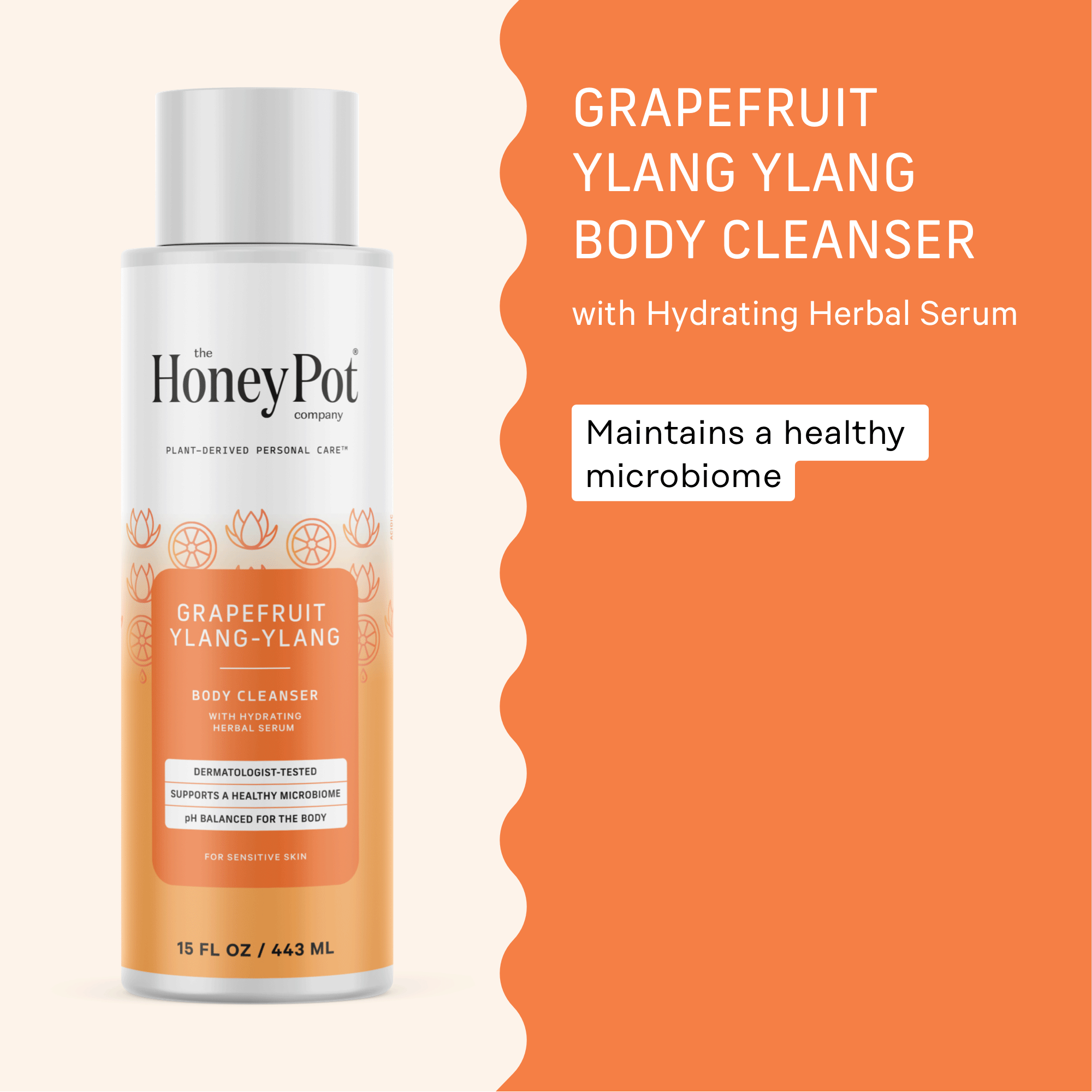Grapefruit Ylang Ylang Hydrating Body Cleanser (KH7R)