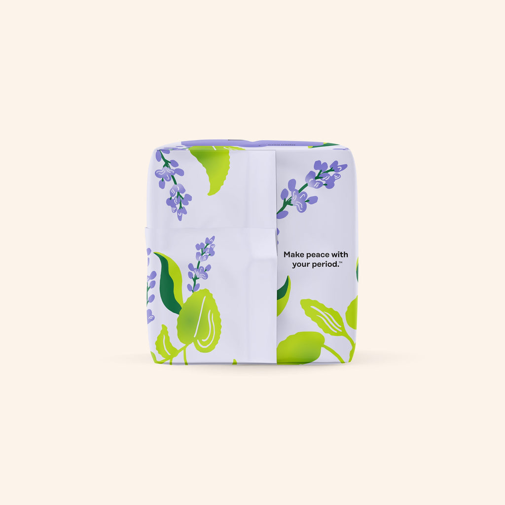 Organic Cotton Cover Calming Herbal Infusion Long Liners (I683)