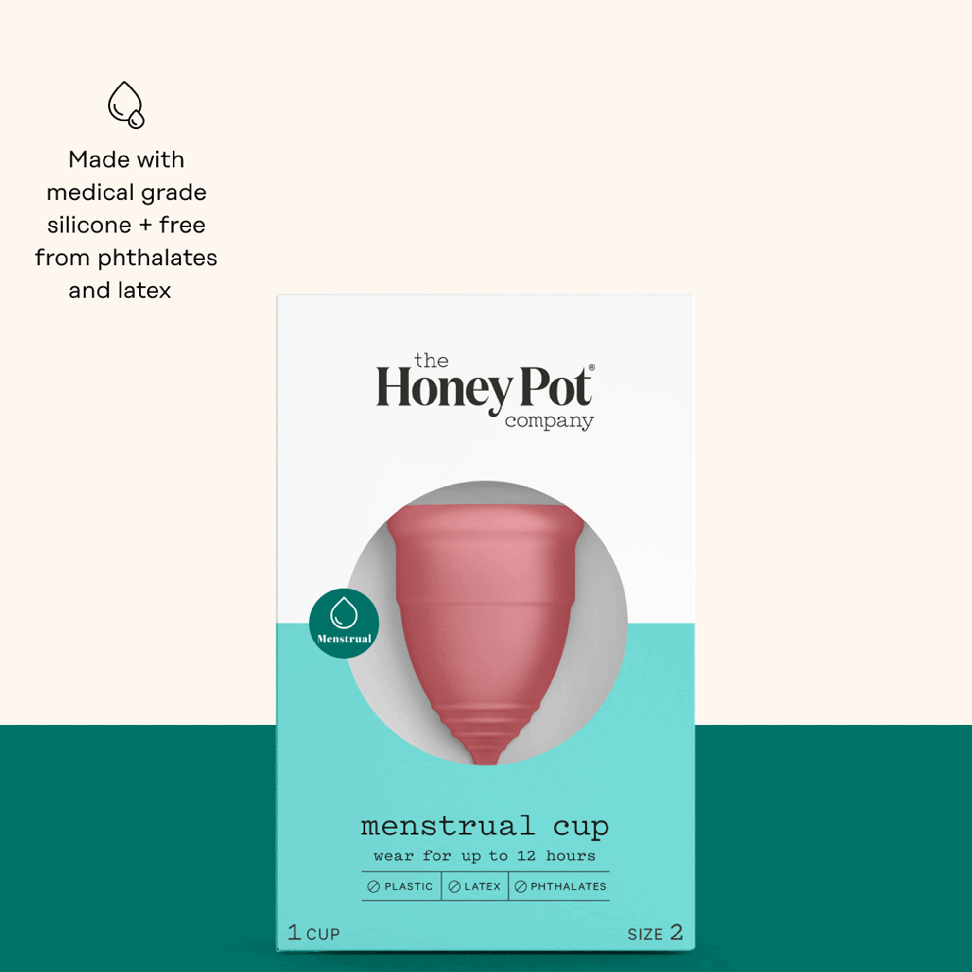 Menstrual Cup, Size 2 (MLK9)