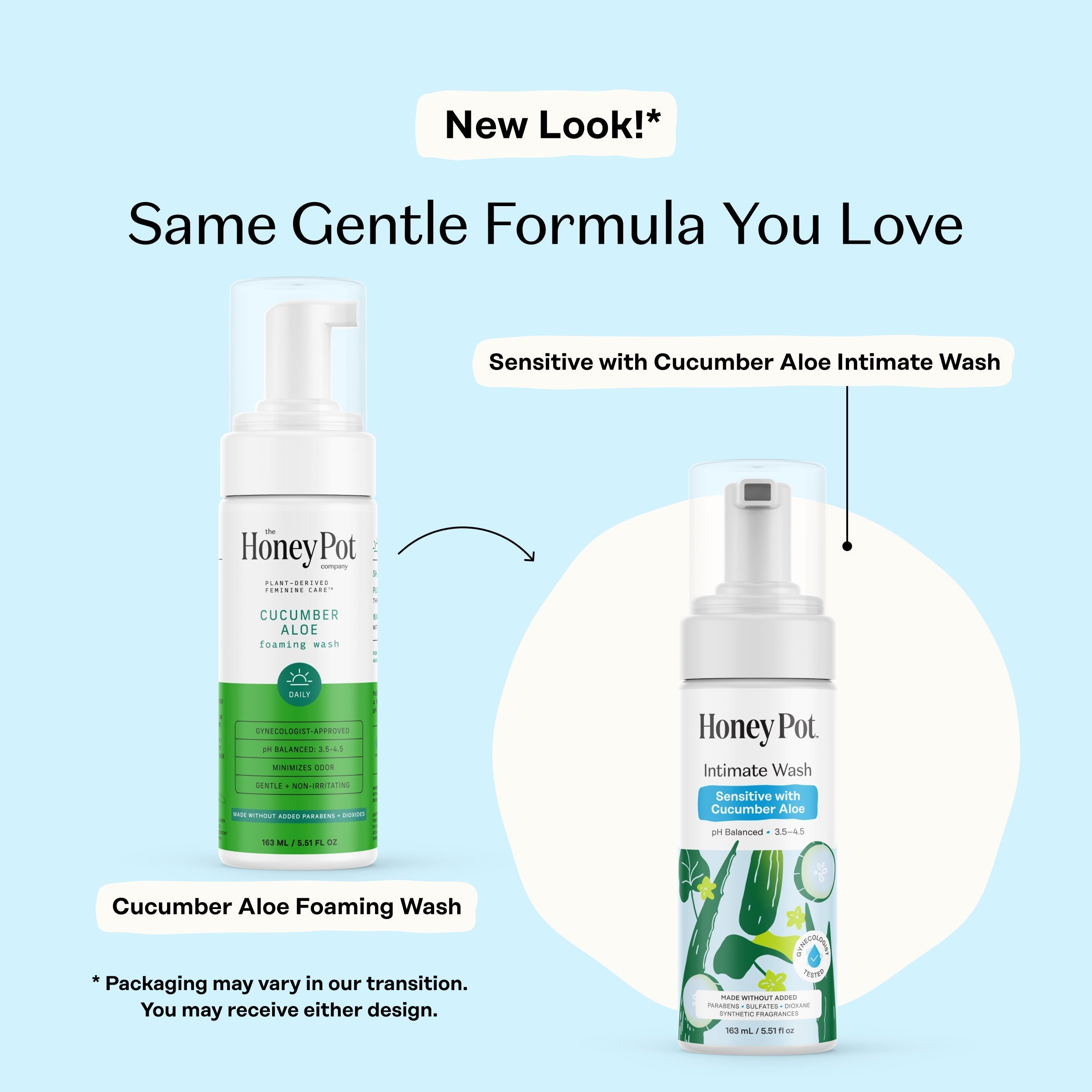 Sensitive with Cucumber Aloe Intimate Wash (9XOI)