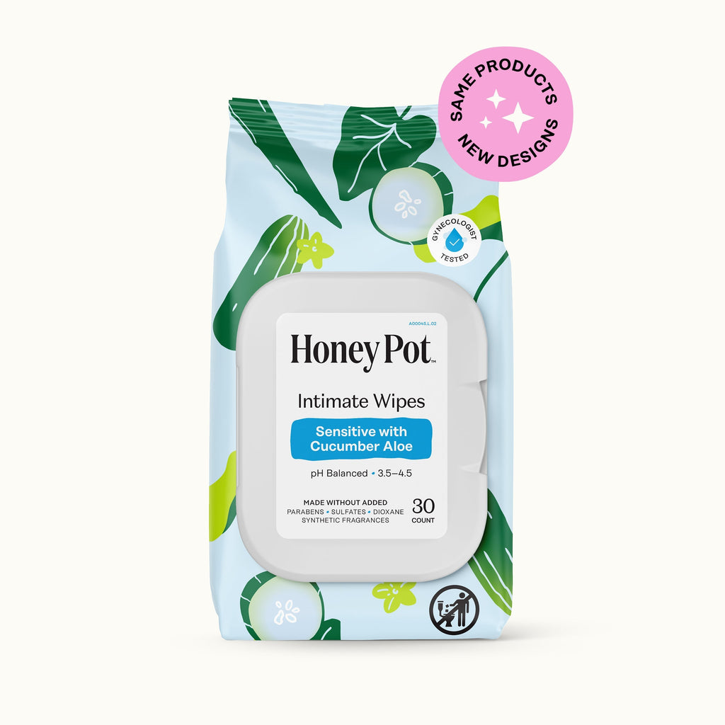 Sensitive with Cucumber Aloe Intimate Wipes (8CIG)