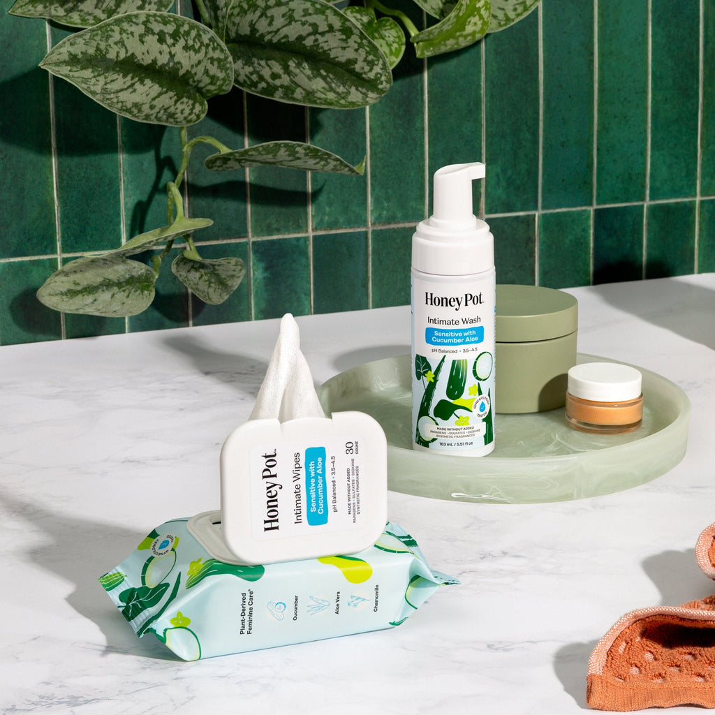 Sensitive with Cucumber Aloe Intimate Wipes (8CIG)
