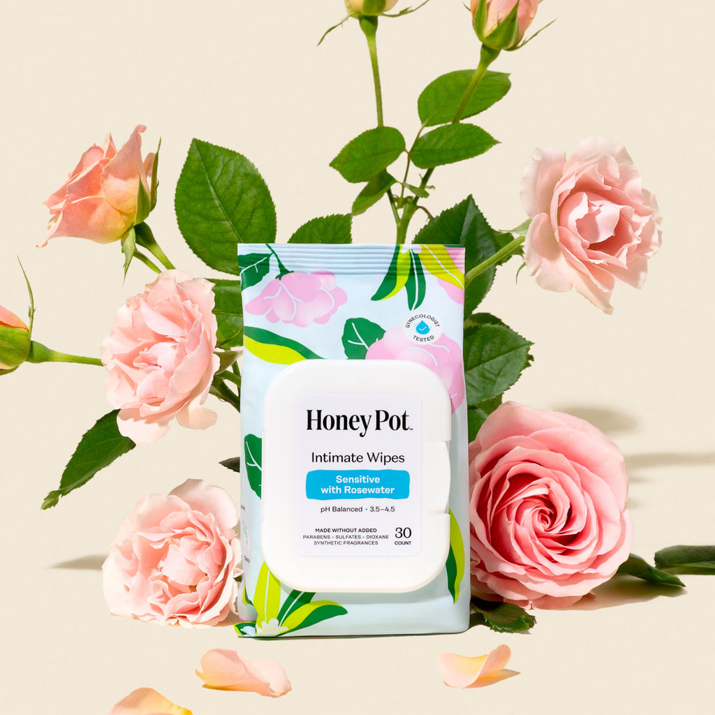 Sensitive with Rosewater Intimate Wipes (59EO)