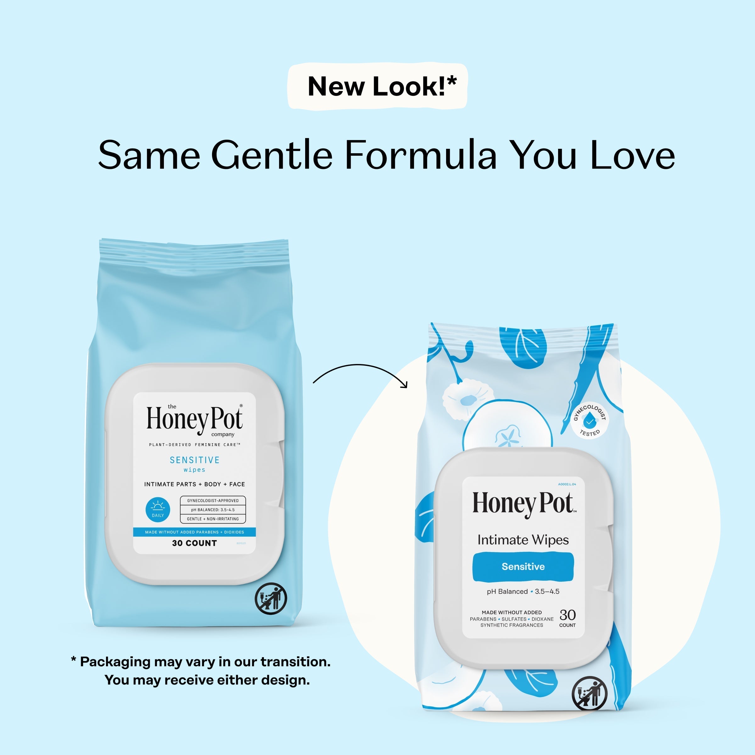 Sensitive Intimate Wipes (74GO)