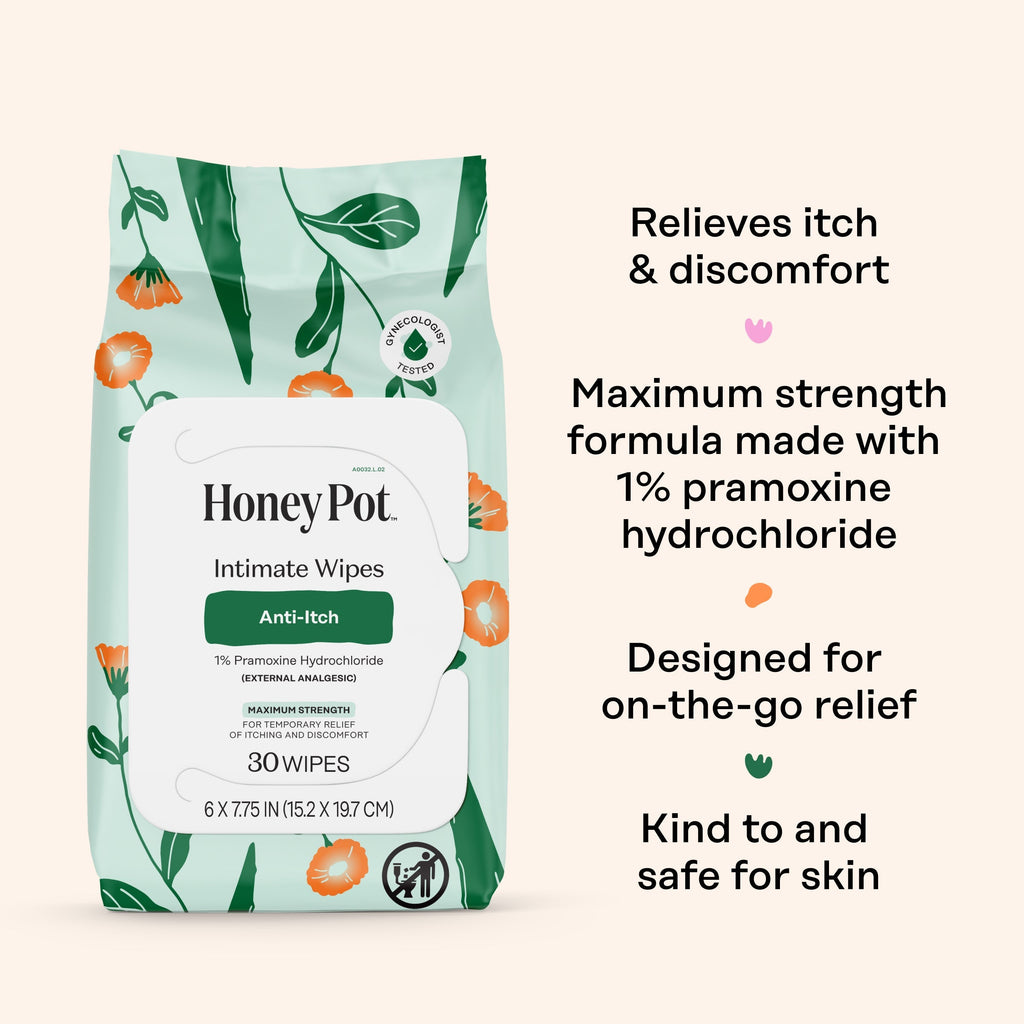 Anti-Itch Intimate Wipes (PGE6)