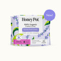 Organic Cotton Cover Calming Herbal Infusion Regular Pads With Wings (7N1F)