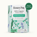 Organic Cotton Cooling Herbal Infusion Regular Liners — Medium Pack (M7UN)