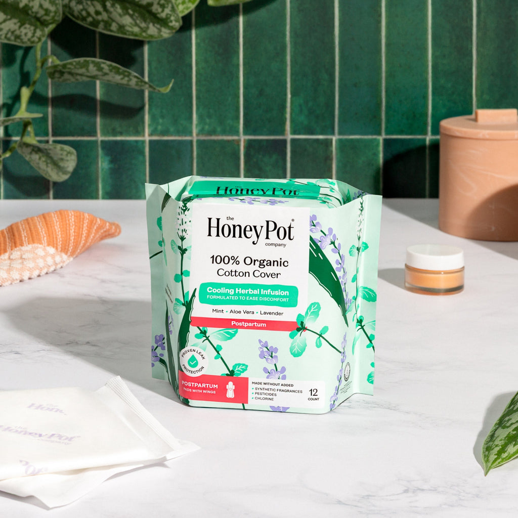 Organic Cotton Cover Post-Partum Pads (ZIXT)