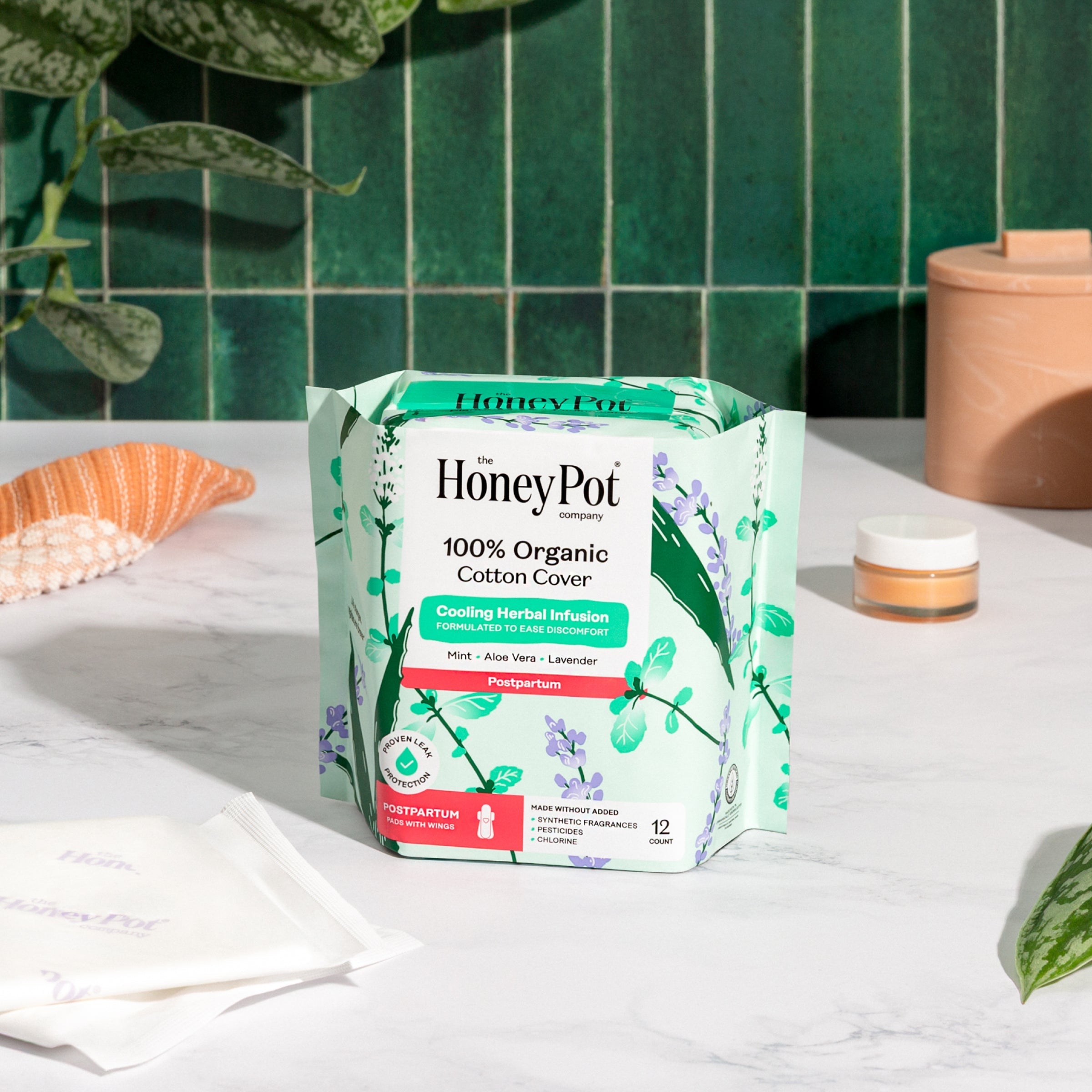 Organic Cotton Cover Post-Partum Pads (ZIXT)
