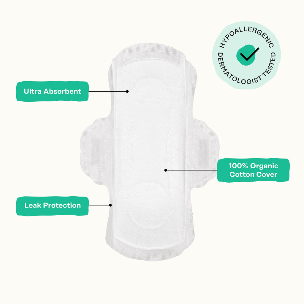 Incontinence Cooling Herbal Infusion 100% Organic Cotton Cover Liners (3JG2)