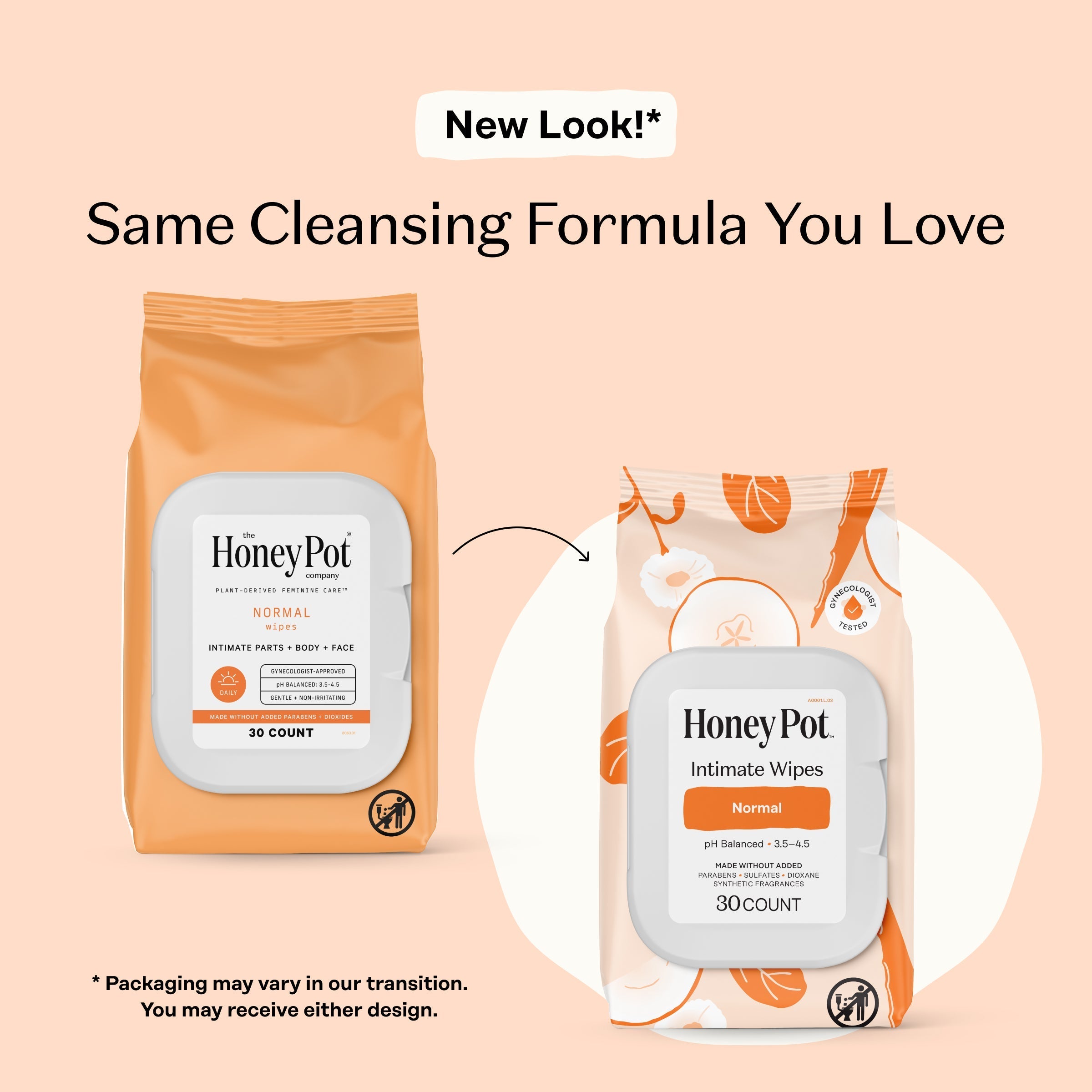 Normal Intimate Wipes (LBIH)