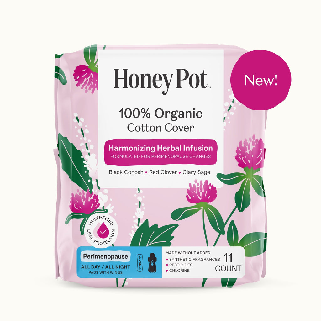 Peri-menopause Harmonizing Herbal Infusion All Day/All Night Pads (0WUT)