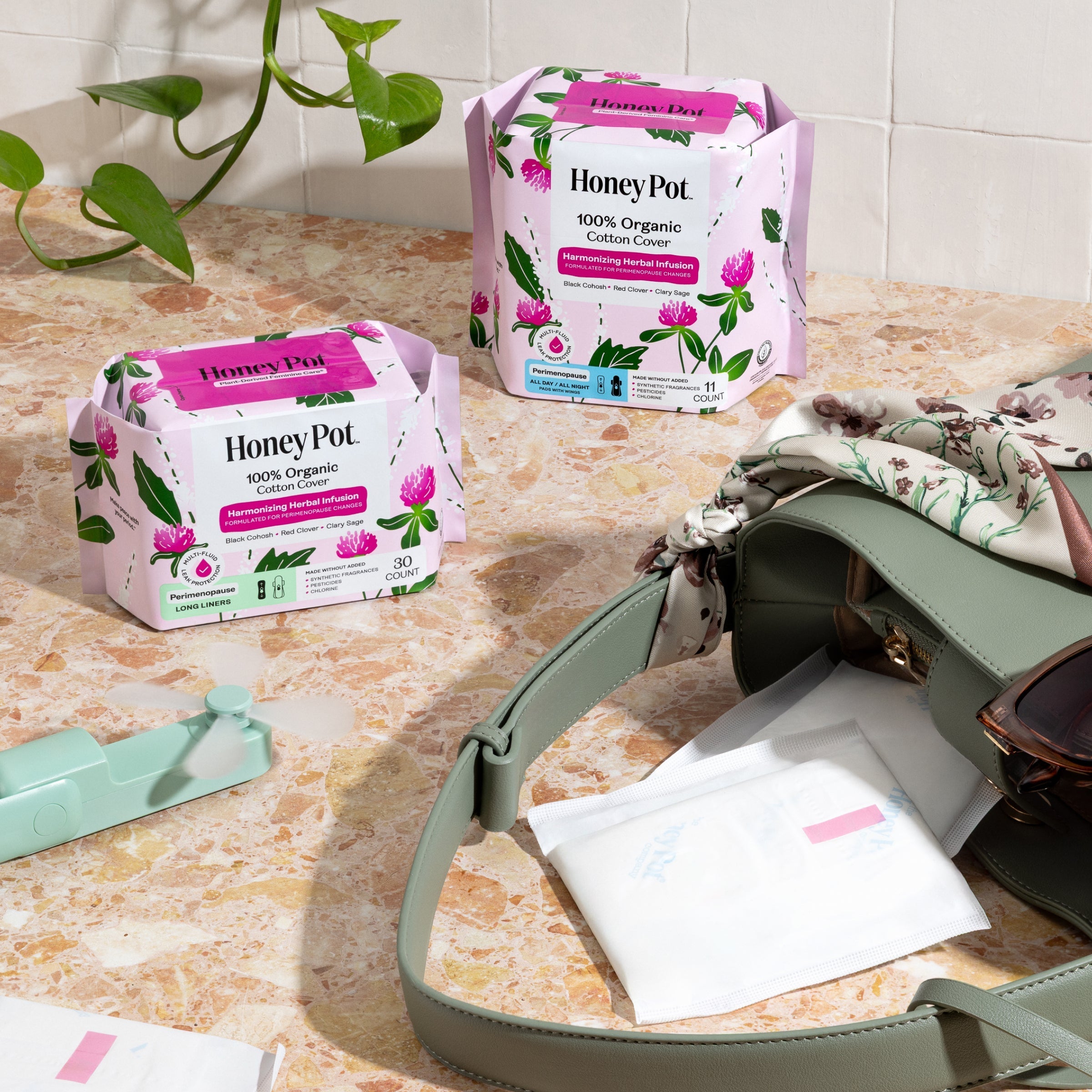 Peri-menopause Harmonizing Herbal Infusion Long Liners (O3YB)