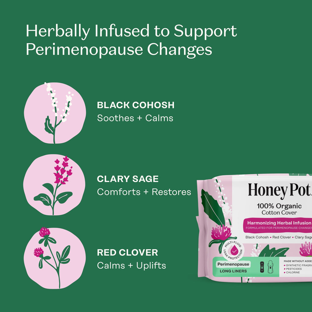 Peri-menopause Harmonizing Herbal Infusion Long Liners (O3YB)