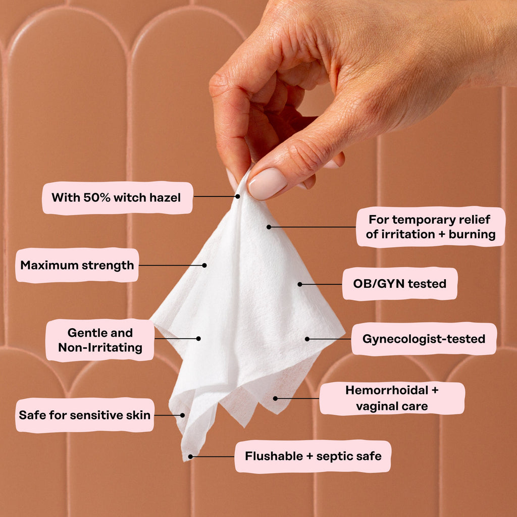 Soothing Witch Hazel Intimate Wipes (HRWW)