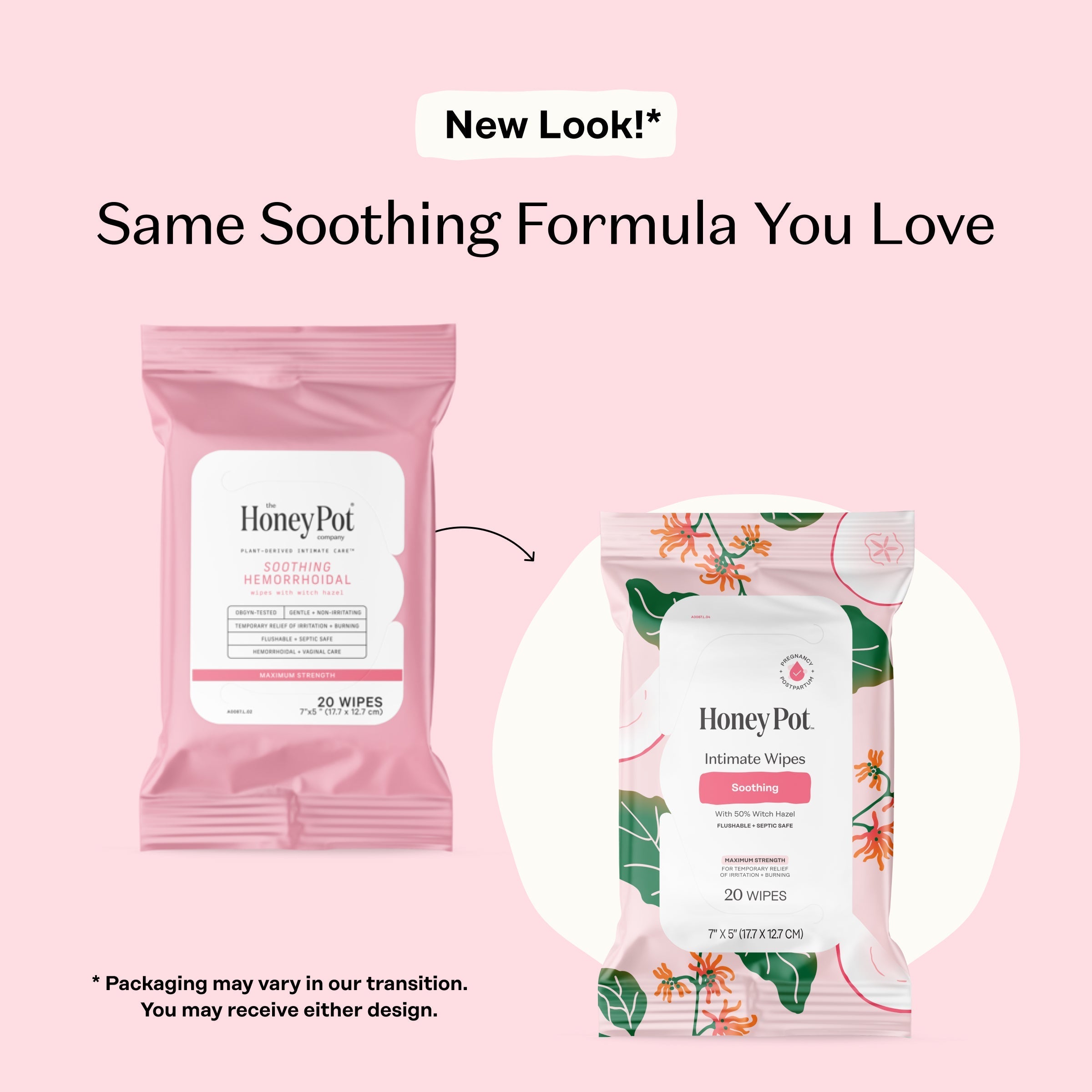 Soothing Witch Hazel Intimate Wipes (HRWW)
