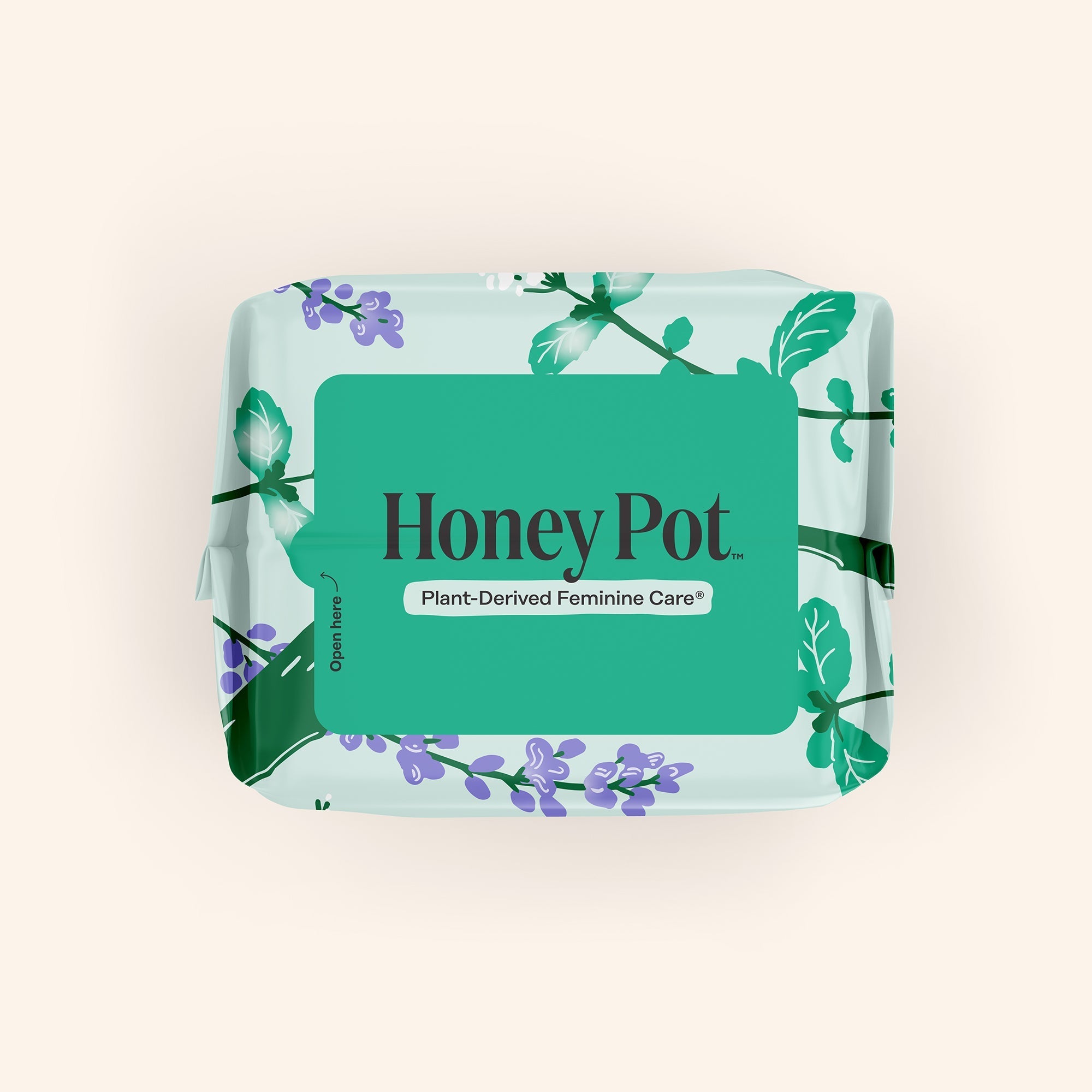 Organic Cotton Cover Cooling Herbal Infusion Heavy Flow Overnight Pads (KIDJ)